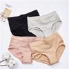 Honeycomb Abdominal Hip-lifting Algodão Feminino Sem Costura Respirável Confortável Massagem Feminina Cuecas de Cintura Média