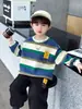 Conjunto de Moletom Infantil 2357, Estilo Primavera/Outono, Nova Coleção 2026, Roupas de Bebê da Moda, Blusa Infantil, Conjunto de Duas Peças para Meninos
