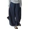 Calça Larga de Verão Fina de Secagem Rápida para Mulheres, Caimento Solto, Emagrecedora, Fluida, Plus Size, Casual, Proteção Solar, Calça Esportiva de Perna Reta