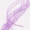 Cuentas planas de 2 mm cuentas de cristal artificial cuentas sueltas para pulsera de borlas hecha a mano DIY collar anillo cuentas accesorios de joyería