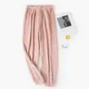 Pijama de Coral Fleece para Mujer, Otoño/Invierno Engrosado Lindo Franela Ropa de Casa, Se Puede Usar Afuera, Conjunto de Bata Cardigan de Manga Larga