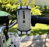 Suporte universal para celular de bicicleta, suporte de silicone giratório 360 graus, adequado para uma variedade de modelos e modelos de celular, fácil de instalar