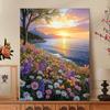 Atacado do Fabricante Pintura a Óleo Digital DIY Flor Margarida Pequena Alto Valor Alívio do Estresse Cura Coloração Pintura Decorativa Pura Pintada à Mão