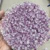 Acrílico gradiente bicolor ponto de glitter luminoso dourado perolado pequeno lírio-do-vale brincos diy acessórios de grampo de cabelo antigo