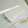 Algodón 100% Gasa Grado Alimenticio Clase A Almohada Transpirable de Silicona para Bebés y Niños, Núcleo de Almohada Moldeador con Soporte para el Cuello Masajeador para Estudiantes