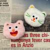 Broche de Cabeza de Animal de Dibujos Animados de Peluche Gatito Conejito Colgante para Bolso Accesorios para Ropa de Boda Venta al por Mayor Joyería Artesanal