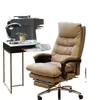 Sillón sofá silla de dormitorio silla de oficina silla reclinable para siesta silla de escritorio de estudio silla de jefe silla de computadora para el hogar cómodo