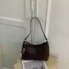Bolsa de Ombro Tecida com Padrão para o Verão 2026, Bolsa de Mão Simples de Nicho, Bolsa Transversal Casual Elegante para o Dia a Dia