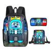 Directo de fábrica cabello transfronterizo Among us mochila de tres piezas periférico de juego mochila escolar para estudiantes de primaria y secundaria mochila bandolera estuche