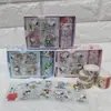 Conjunto de Fitas Washi do Snoopy Transfronteiriço para Meninos, Rolos Grandes de Adesivos do Cachorro Branco, Adesivos de Material DIY para Crianças, Adesivos para Diário