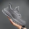 Zapatos Negros Puros para Hombre Verano Malla Transpirable Deportivos Chef Cocina Trabajo Protección Laboral Zapatos de Moda