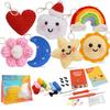 Pacote de Material de Crochê para Animal de Vaso Tecido Mais Vendido Transfronteiriço Lã Tricô Grupo Ornamentos de Crochê DIY Feito à Mão