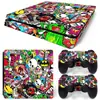 Console de Jogo Ps4 Slim Adesivo de Corpo Inteiro Material de PVC com Canaleta Guiada por Ar Filme Adesivo Bomb