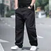 Jeans para Hombre Tallas Grandes Primavera y Otoño Tallas Grandes Pantalones para Hombre Tallas Grandes Rectos Holgados Pierna Ancha Cintura Elástica