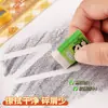Set de papelería de aprendizaje de dibujos animados Regalo pequeño para estudiantes de primaria Set de cinco piezas Lápiz Borrador Regla Suministros de aprendizaje Venta al por mayor
