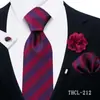 Corbata para Hombre, Pañuelo Cuadrado, Gemelos, Broche Set de 4 Piezas para Banquete de Negocios Decoración de Traje Camisa Corbata de Moda Fábrica Shengzhou