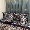 Xinjiang Kazajo Cinco Países de Asia Central Tienda Decoración Almohada Colchón Pradera Granja Vivienda Cojín Cojín Cojín Cojín Cojín Cojín Sin Relleno