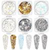 Amazon Hot Nail Pop Glitter Lentejuelas Flujo Cáñamo Super Bo PET Usar Aceite de Uñas Pegamento Joyería Al Por Mayor