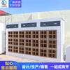 Gabinete de pulverización de pintura en seco con filtro de carcasa de papel gabinete de pulverización de pintura tipo caja laberíntica dispositivo de purificación de adsorción de niebla de pintura procesador de pintura