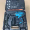 Taladro Destornillador Eléctrico de Litio Multifuncional de Fábrica Taladro Manual Set para el Hogar Accesorios Herramientas Ferretería Carpintería Taladro de Impacto