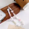 Novo Fresco Fofo Menina Urso Adorável DIY Pingente de Celular Acessórios de Chave com Contas Pingente para Bolsa de Câmera CCD.