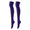 Calcetines de baile, calcetines largos de tres rayas hasta la rodilla para cosplay de mujer, calcetines altos, calcetines de mujer al por mayor, calcetines de rayas europeos y americanos