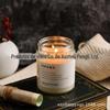 Recipiente para Vela Aromática DIY com Tampa 250ml Copo Transparente para Vela Recipiente de Vidro Marrom Porta-Vela de Farmacêutico