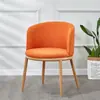 Juego de Mesa y Sillas de Negociación Imitación Madera Maciza Nórdica, Sillas Modernas Minimalistas, Mesa Redonda Creativa para Ocio, Sillas de Comedor para Cafetería y Tienda de Té de Leche