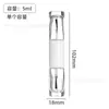 Frasco de vidro para esmalte, frasco de 5ml para gel de esmalte, frasco pequeno personalizado para esmalte para nail art