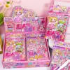 Pegatinas Pixeladas para Vestir Niñas, Adecuadas para Usar en Tiendas, Pegatinas de Escena de Armario de Ropa DIY para Niños Dos en Uno, Premios Navideños