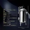 Filtro de Mangas Tipo Aço Inoxidável 304 Fábrica Piscina Banho Água de Rio Água de Poço Água Quente Torre de Água de Pulverização Filtro de Sedimentos