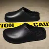 Chinelos de Algodão Fechados para o Inverno Masculino, Forrados com Lã e Acolchoados, Slip-On Eva Impermeável Aumentadores de Altura para Casal Outdoor