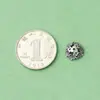 12mm Prata de Lei 925 Prata Tailandesa Suporte de Flor Contas Espaçadoras Acessórios Pulseira de Miçangas Trançada DIY Feita à Mão Material Espaçador