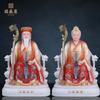 Nuevas Estatuas de Dios de la Tierra y Diosa de la Tierra para Adoración en el Hogar Imitación Mármol Blanco Puerta Oficial Dios de la Tierra y Diosa de la Tierra Estatuas de Buda Adornos