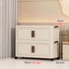 Gabinete de Almacenamiento Transparente Modelo Nuevo Gabinete de Almacenamiento con Puerta Estante de Almacenamiento Multicapa Gabinete de Plástico para Snacks Gabinete de Almacenamiento para Niños