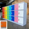 Gabinetes de Almacenamiento de Plástico con Cerradura al por Mayor de Fábrica para Aulas de Primaria y Secundaria, Gabinetes para Mochilas Abs de Salón de Kinder