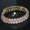 Direto da fábrica noiva novo exagerado strass braço largo pulseira performance de palco cristal mão joias acessórios atacado