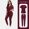 12 Colores, Todas las Tallas, Para Hombre y Mujer, Tallas Grandes Europeas y Americanas, Más Vendidos, Elástico, Secado Rápido, Cómodo, Ropa de Trabajo para Salón de Belleza, Uniformes de Enfermera