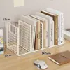 Estante de Mesa Suporte para Livros Ferro Organizador de Mesa para Estudantes Artefato de Livro Caixa de Armazenamento para Aprendizado Pasta de Mesa
