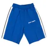 Shorts Casuales Deportivos de Moda Palm Angels Palm Couple para Hombres y Mujeres Rectos Elásticos de Calle Pantalones de Cinco Puntos