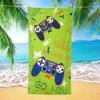 Dropshipping Transfronteiriço Temu Xiyin Tiktok Popular Toalha de Praia Microfibra Adulto Natação Toalha de Banho Toalha Absorvente