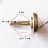 Acessórios para máquina de enrolamento reverso de alta velocidade Tubo de bobina Eixo Mandril de máquina de enrolamento Mandris grandes e pequenos Mandril de bobina de lã cabeça grande de borracha