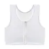 Sujetador Corsé para Mujeres con Senos Grandes, Chaleco Deportivo sin Costuras Adelgazante con Cremallera, A Prueba de Impactos, Corsé Reductor de Busto, Estilo Corto