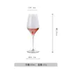 Juego de Copas de Vino Sijin, Copas de Vino de Cristal, Decantador, Copa Creativa Galvanizada Color Gris Humo, Juego de Vino