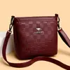 Bolsas Bolsas para Mujer Nuevas 2025 Bolsos Cruzados Moda Femenina Bolsos Cuadrados Pequeños Bolsos de Hombro Bolsos para Madres de Mediana Edad Dropshipping