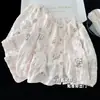 Pijama Infantil de Primavera y Otoño Ropa para Niñas Manga Larga Algodón Nube Dibujos Animados Chica Dulce Niños Medianos y Mayores Conjunto de Ropa para el Hogar