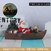 Artesanía de Resina Transfronteriza Envío Gratis Seleccionado Cuidadosamente Hombre de Navidad Adorno Decorativo Ecológico para el Hogar Sala de Estar Entrada