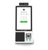 Caja Registradora Inteligente de Autoservicio Junshida Z de 210.1 pulgadas con Android y Reconocimiento Facial para Tiendas de Conveniencia con Impresión para Minoristas y Escaneo de Códigos de Barras