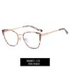 95667 Moda Metal Frame Óculos Artesanato Óculos Planos Strass Primavera Pé Computador Anti-azul Óculos