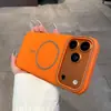 Funda magnética para teléfono con tacto de piel esmerilada para iPhone 18 Pro Max Apple 17 Cubierta de cobertura total Protección contra caídas 16